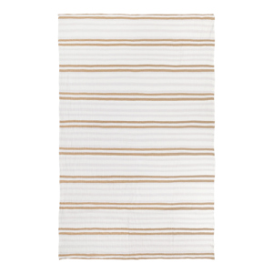 Yard Cinnamon Woven Stripe Bedspread